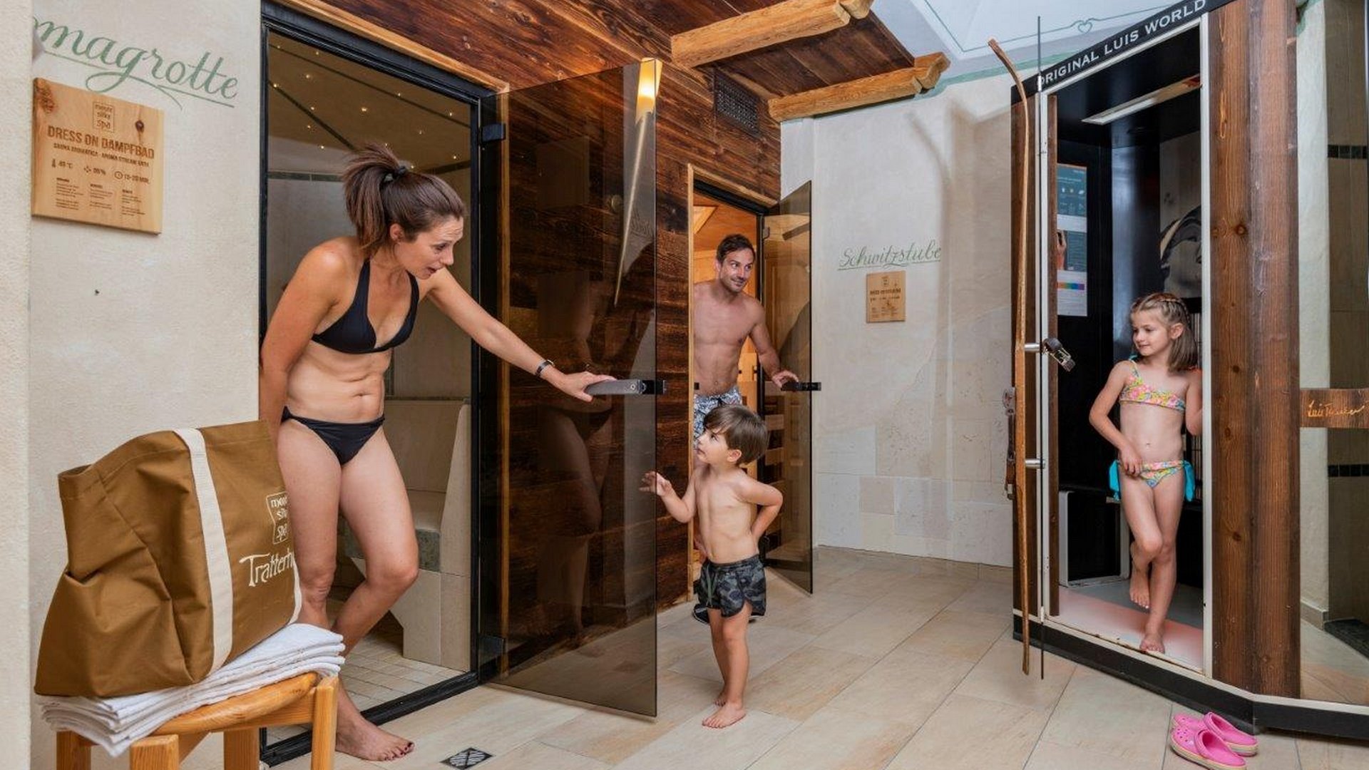 Familien-Wellness im Tratterhof Mountain Sky Hotel