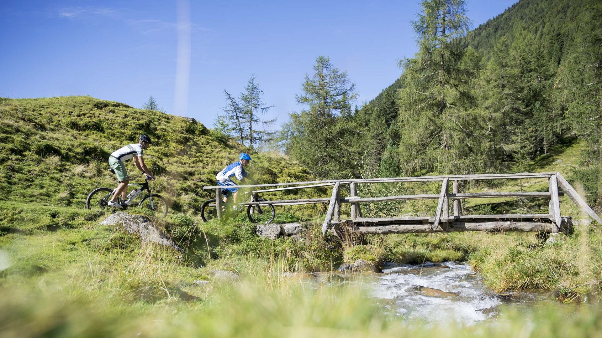 Ihr Mountainbike-Hotel in Südtirol Ihr Mountainbike-Hotel in Südtirol